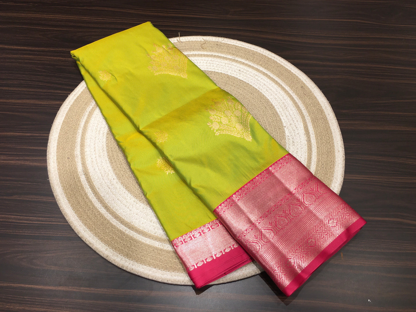 Semi Kanchipuram silk