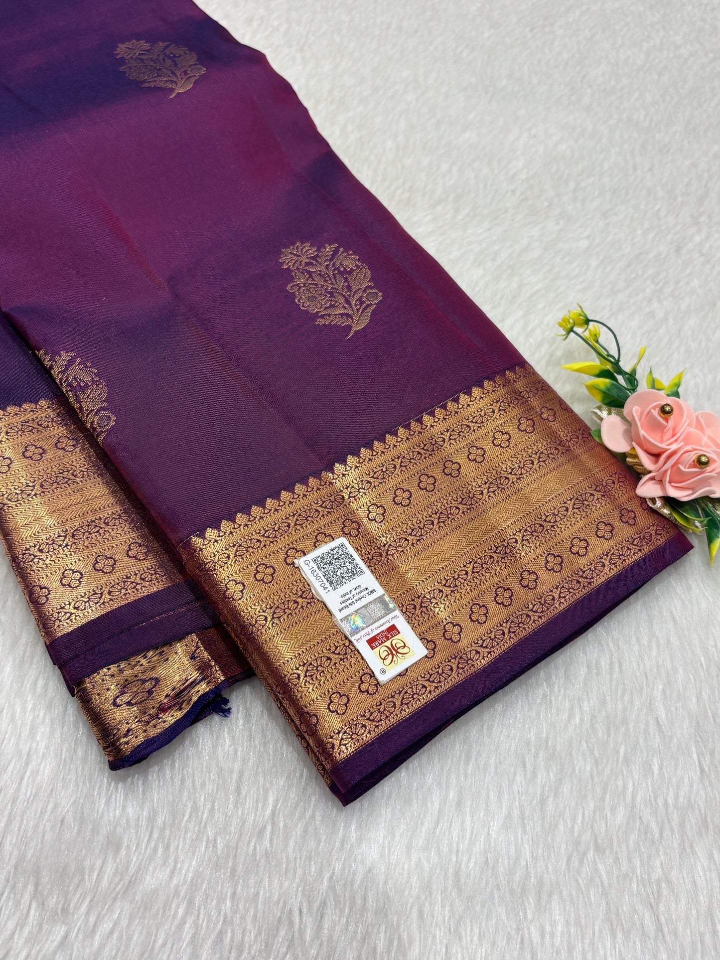Pure Kanchipuram silk