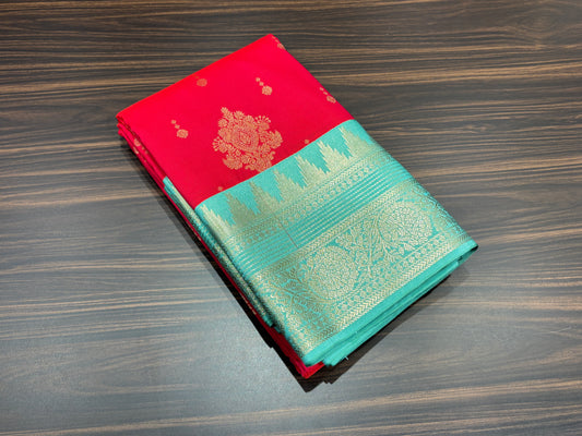 Semi Kanchipuram silk