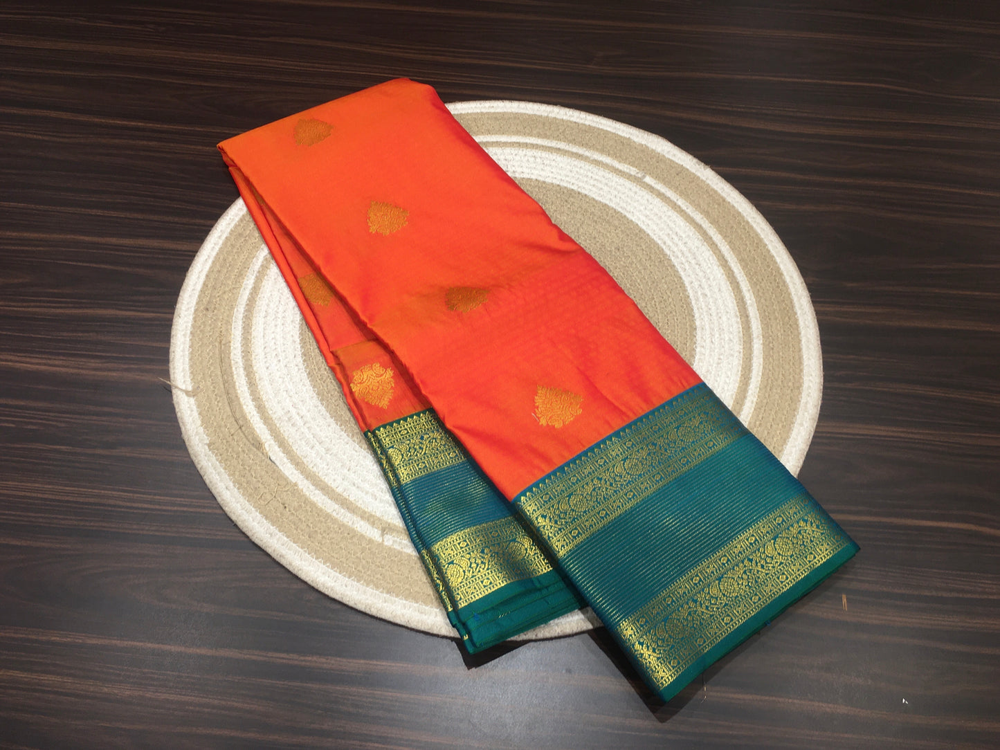 Semi Kanchipuram silk