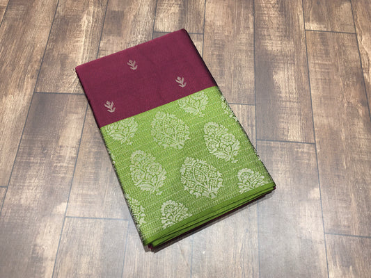 Semi Kanchipuram Silk