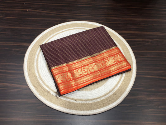 Semi Mysore Crape Silk