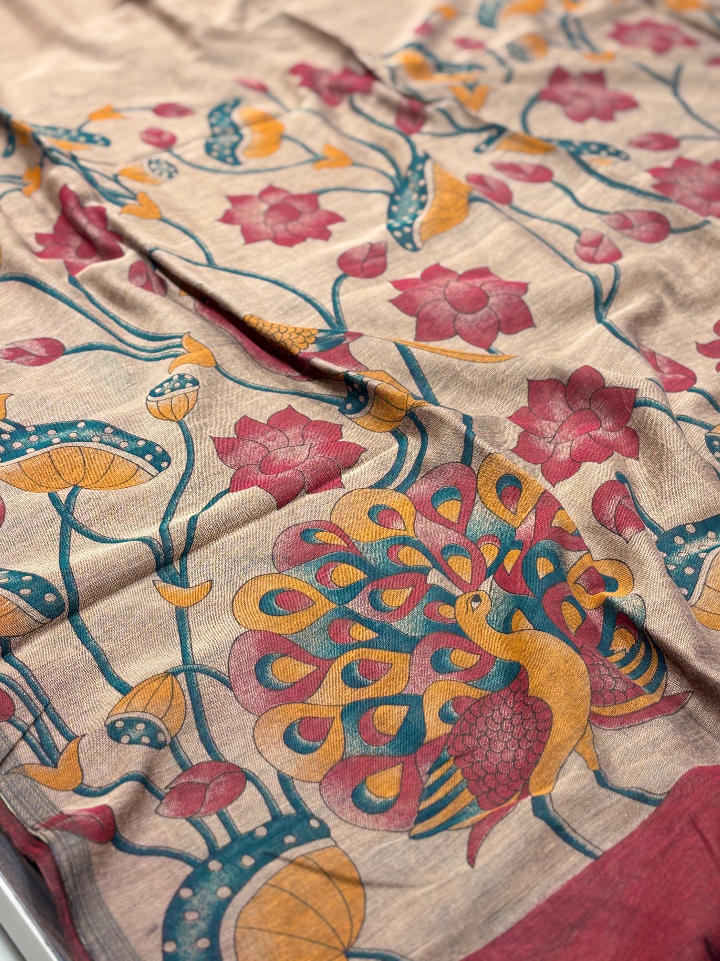 Kalamkari saree