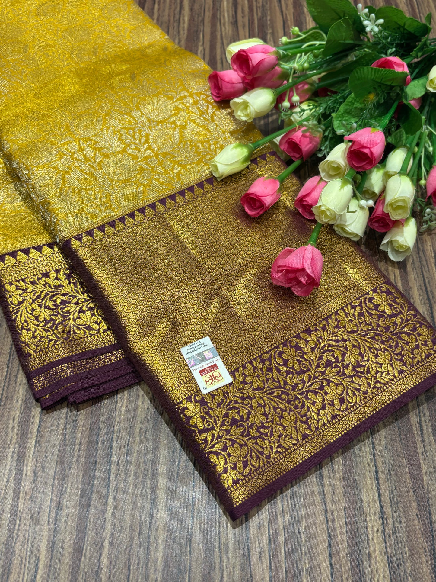 Pure Kanchipuram silk