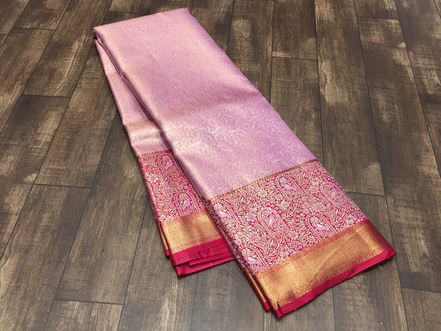 Semi Kanchipuram silk