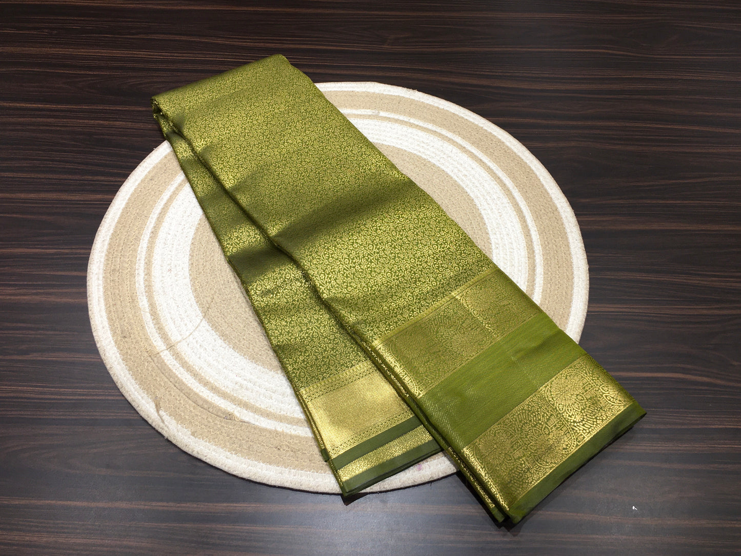 Semi Kanchipuram silk
