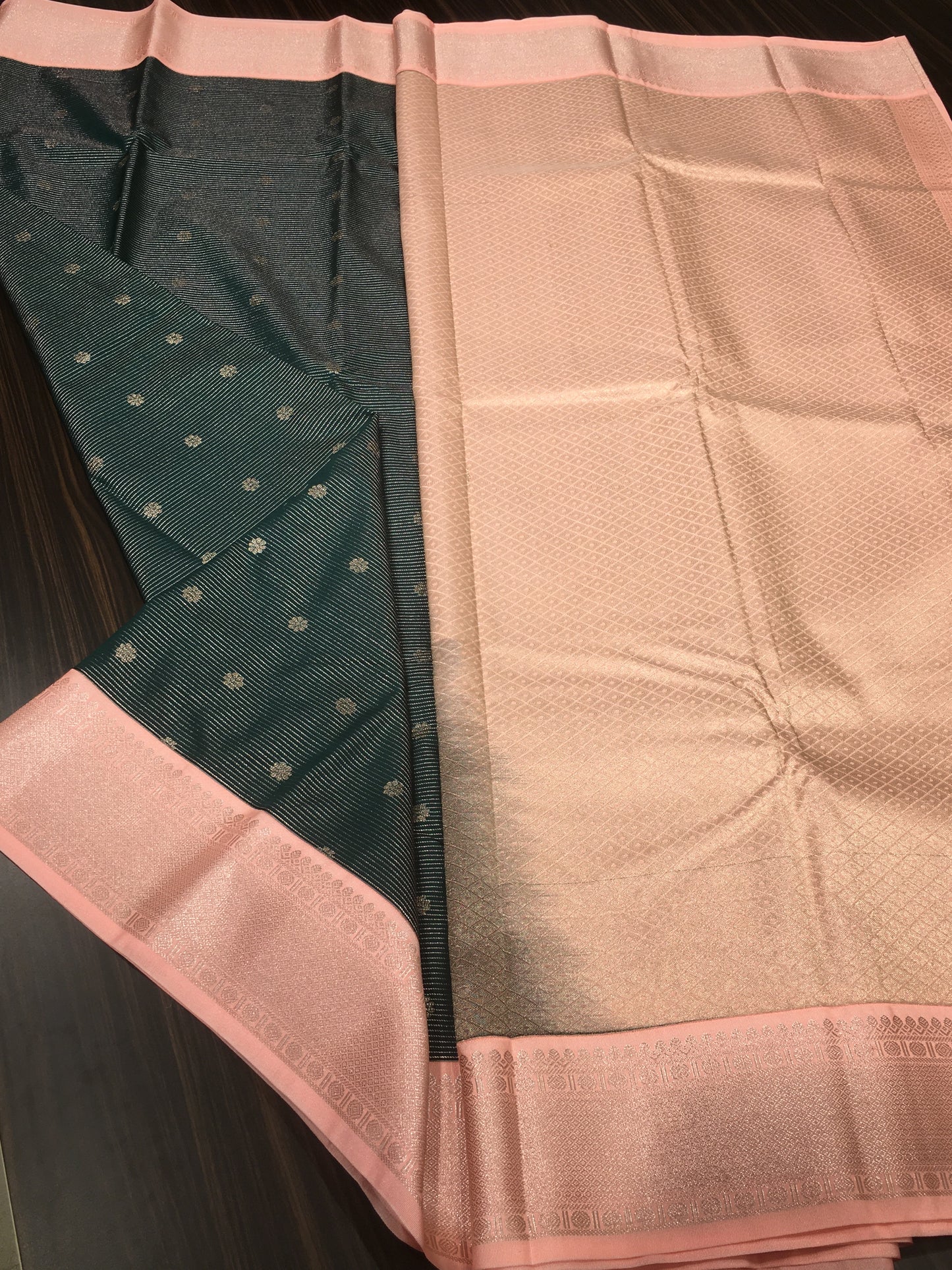 Semi Kanchipuram silk