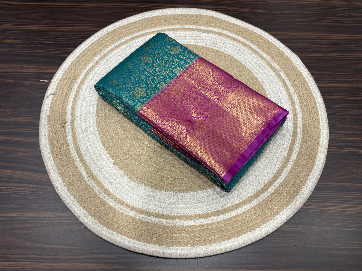 Semi Kanchipuram silk