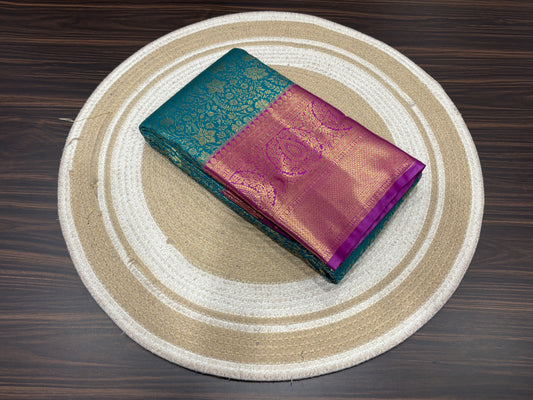 Semi Kanchipuram silk