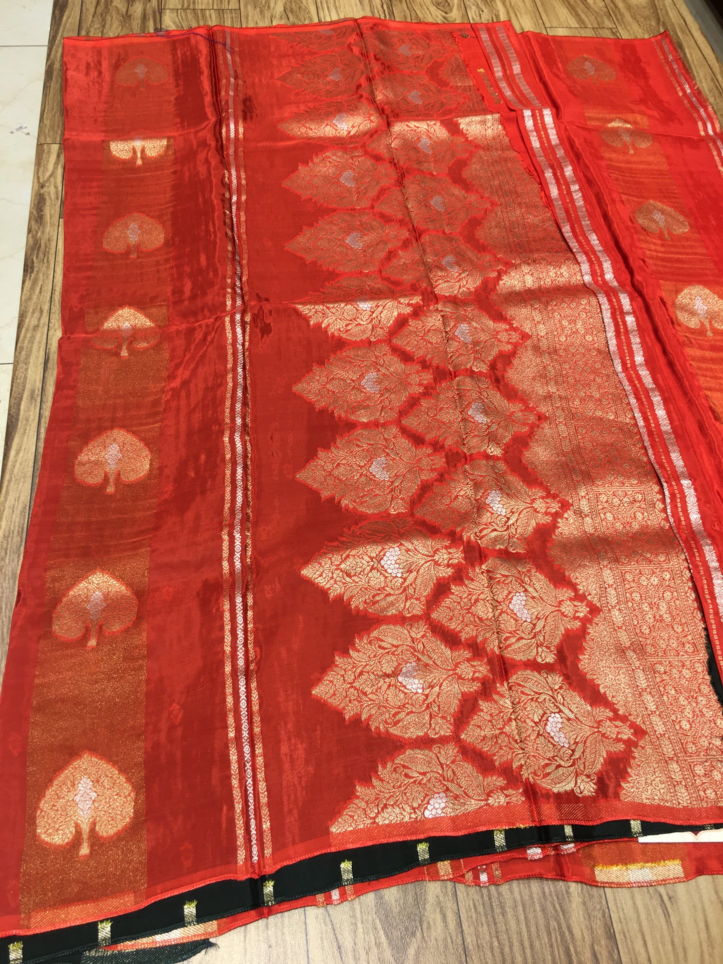 Satin Crape Saree