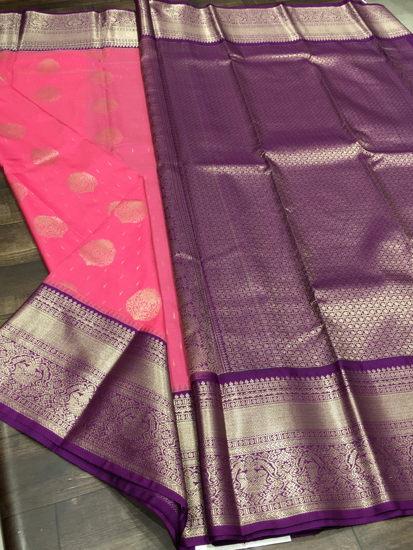 Semi Kanchipuram silk