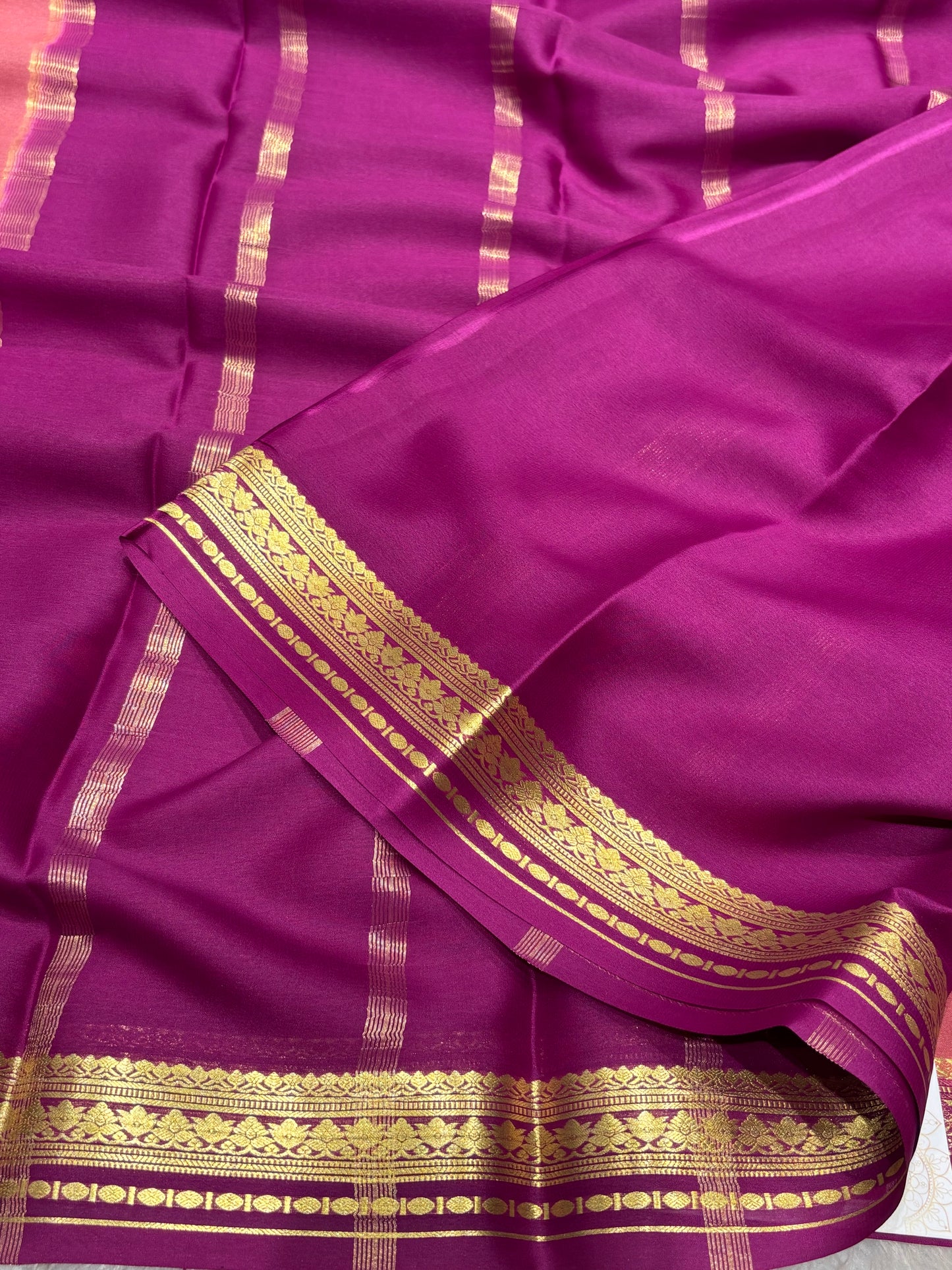 Pure Mysore silk