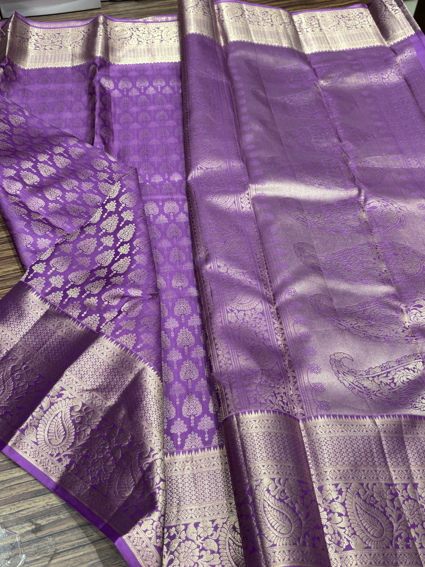 Pure Kanchipuram Broced Silk
