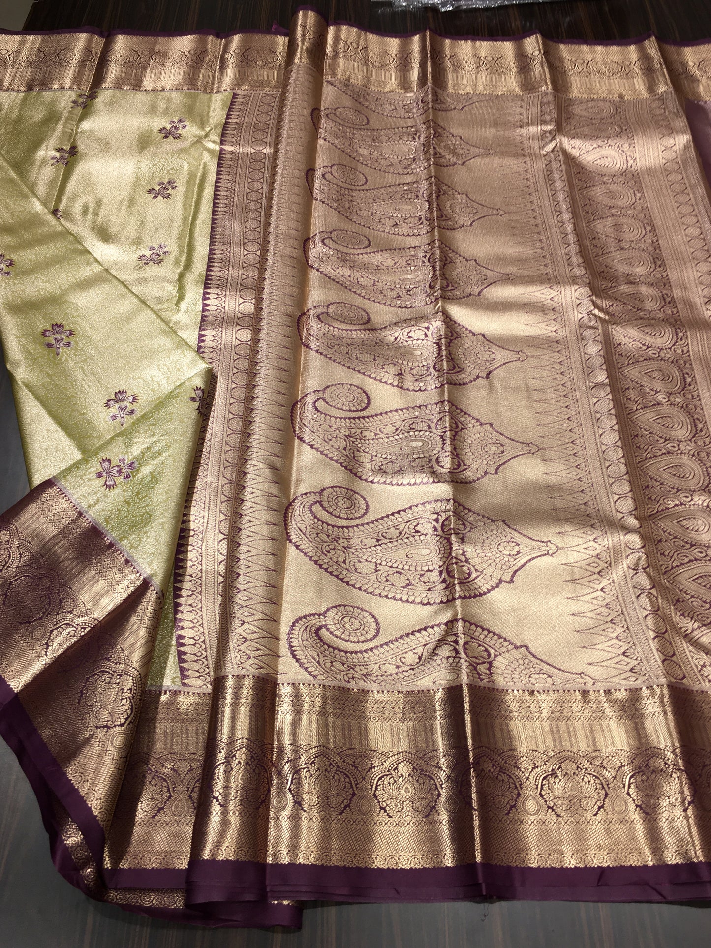 Semi Kanchipuram tissue