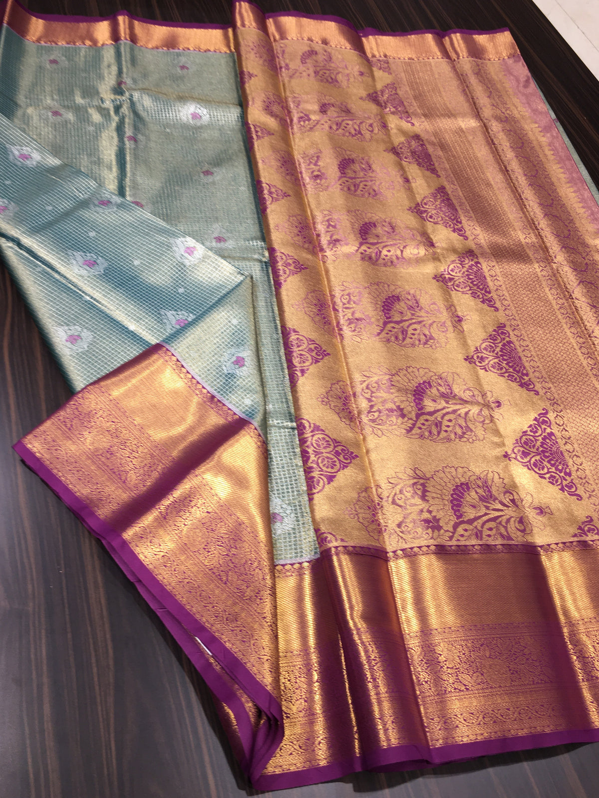 Semi Kanchipuram Tissue