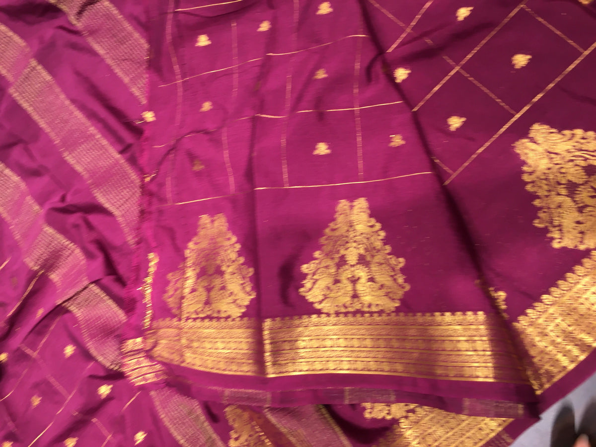 Semi Mysore Crape
