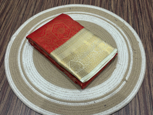 Semi Kanchipuram silk