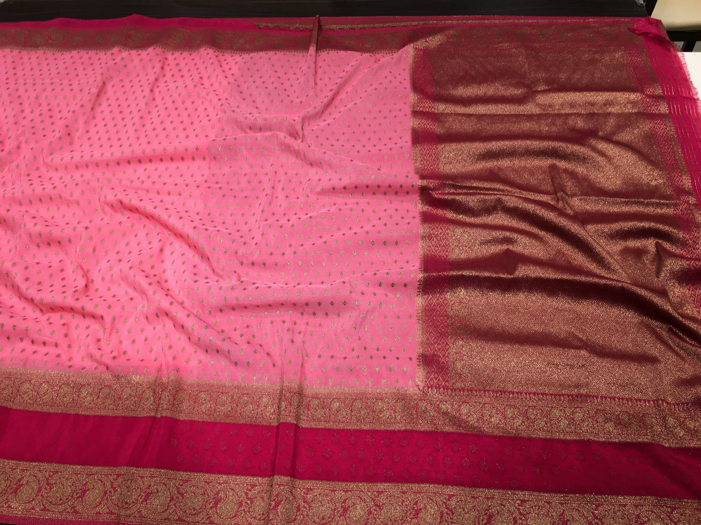 Chiffon georgette saree