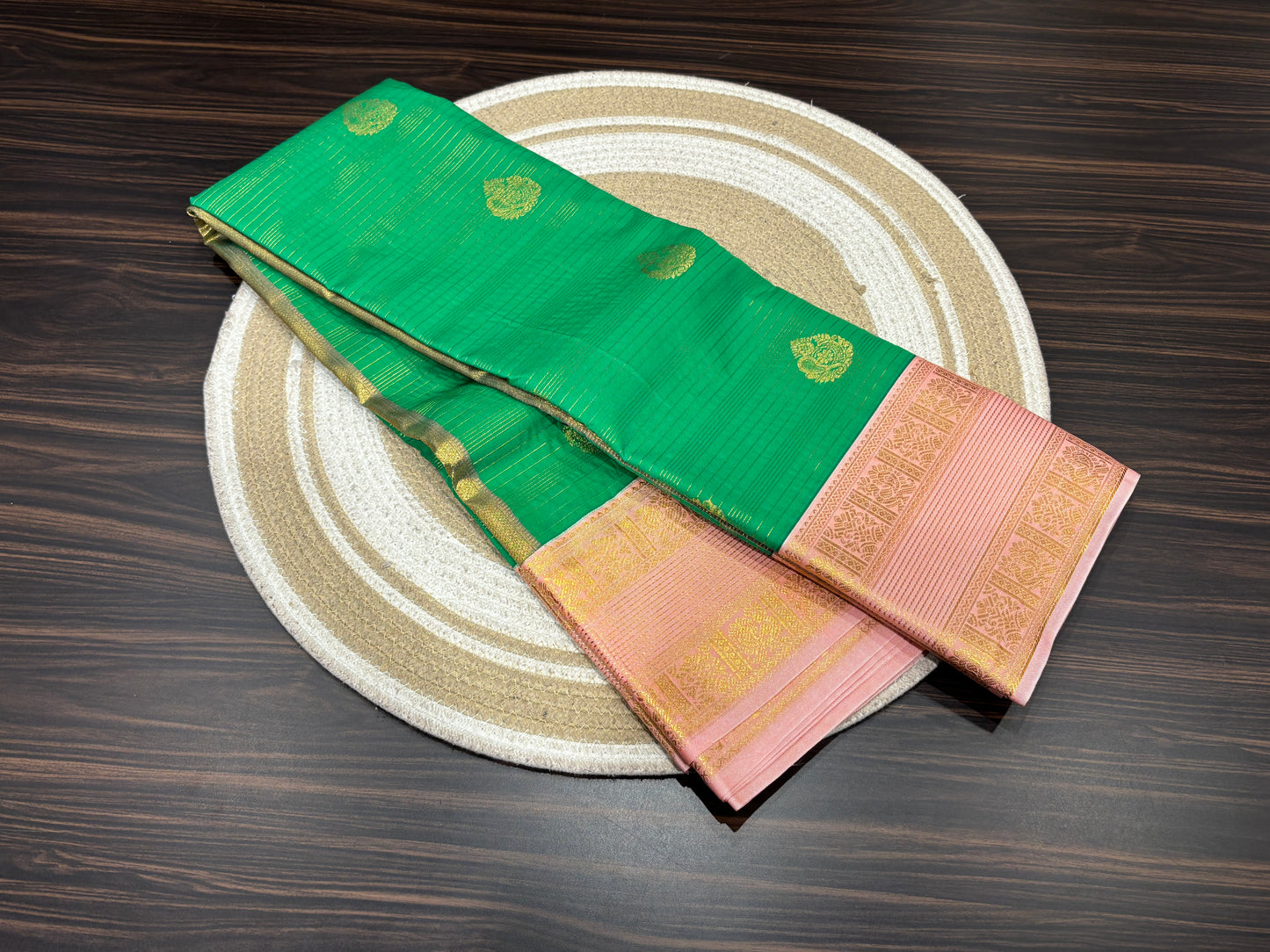Semi Kanchipuram silk