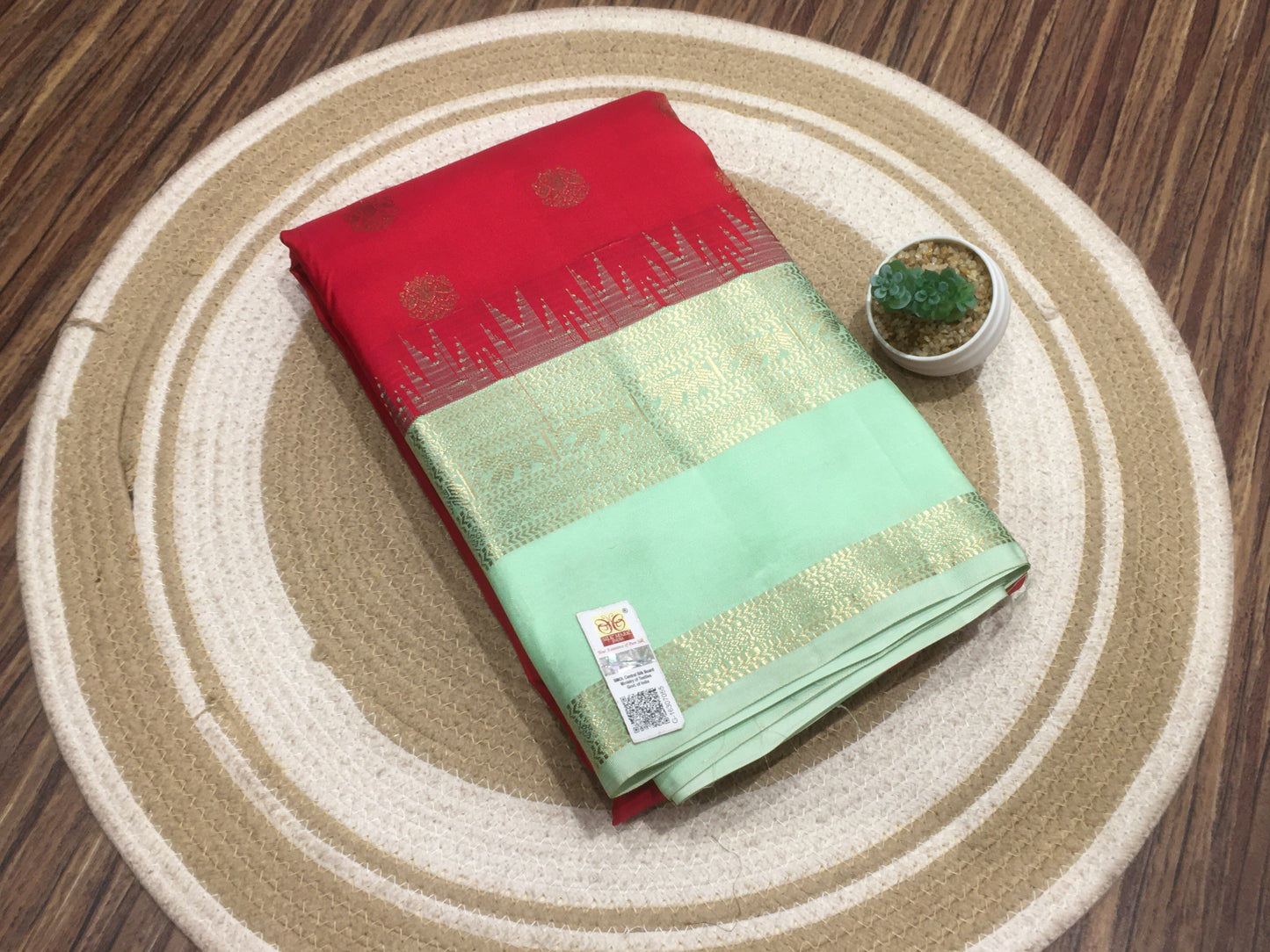 Pure Kanchipuram silk