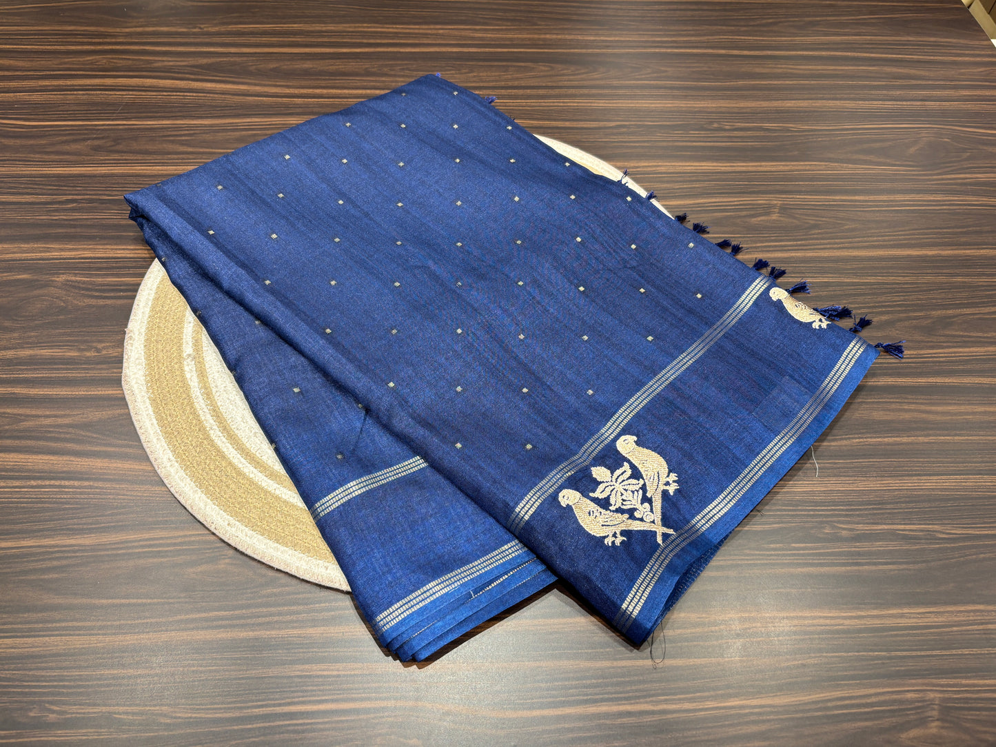 Soft tussar saree