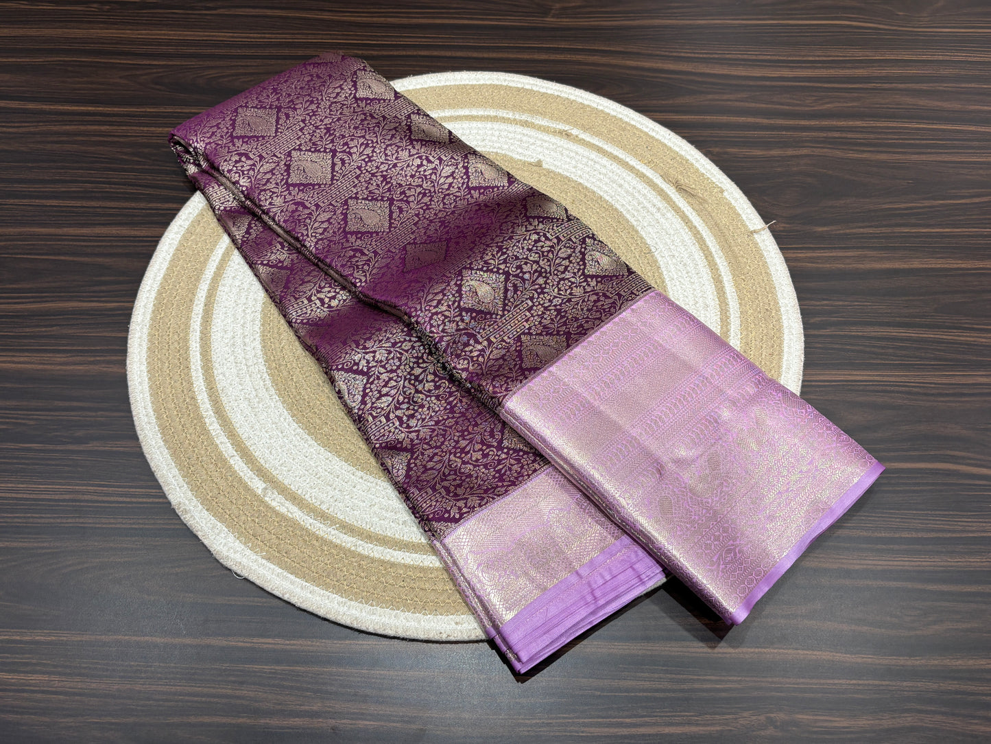 Semi Kanchipuram silk