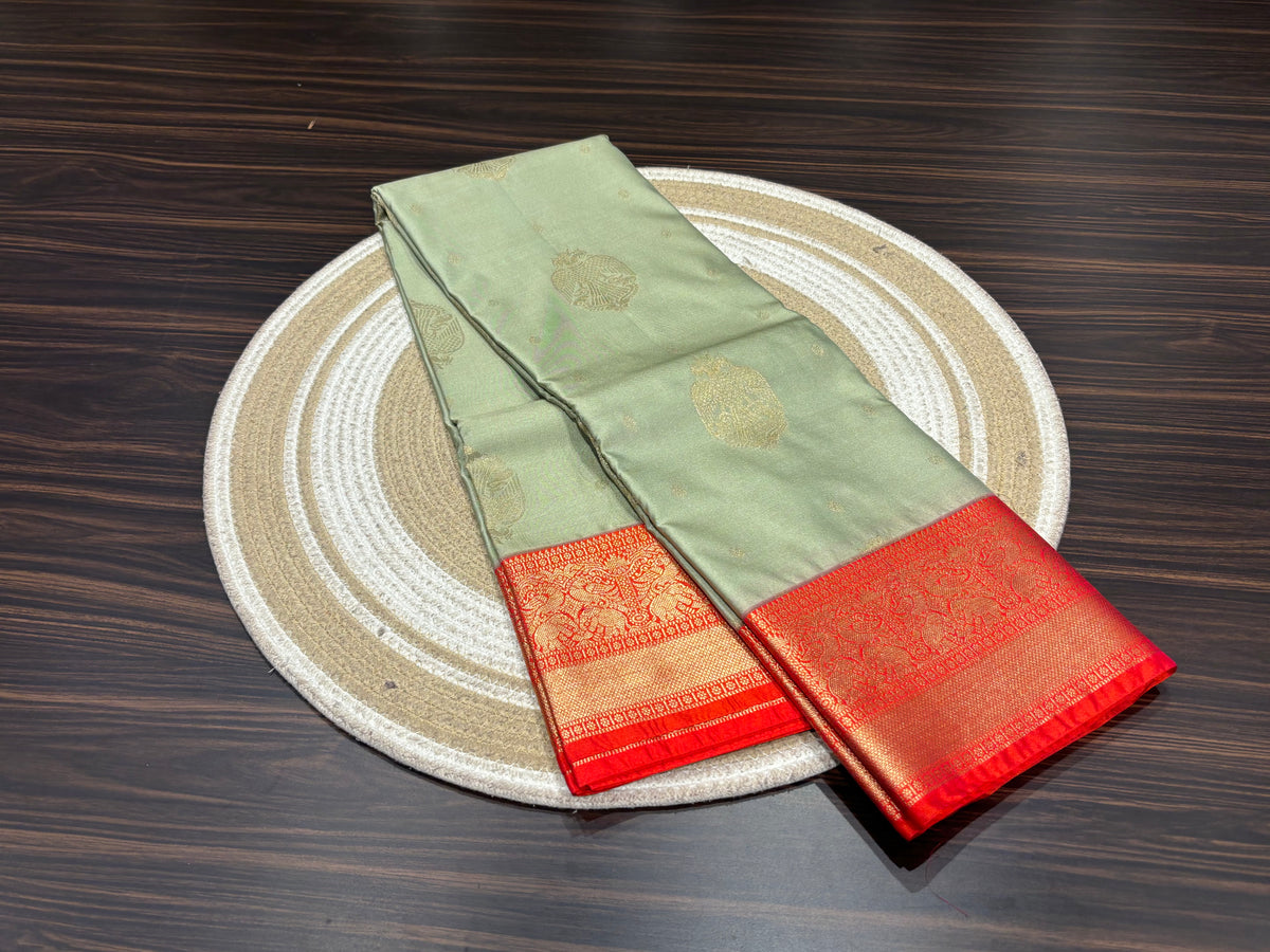 Semi Kanchipuram Silk