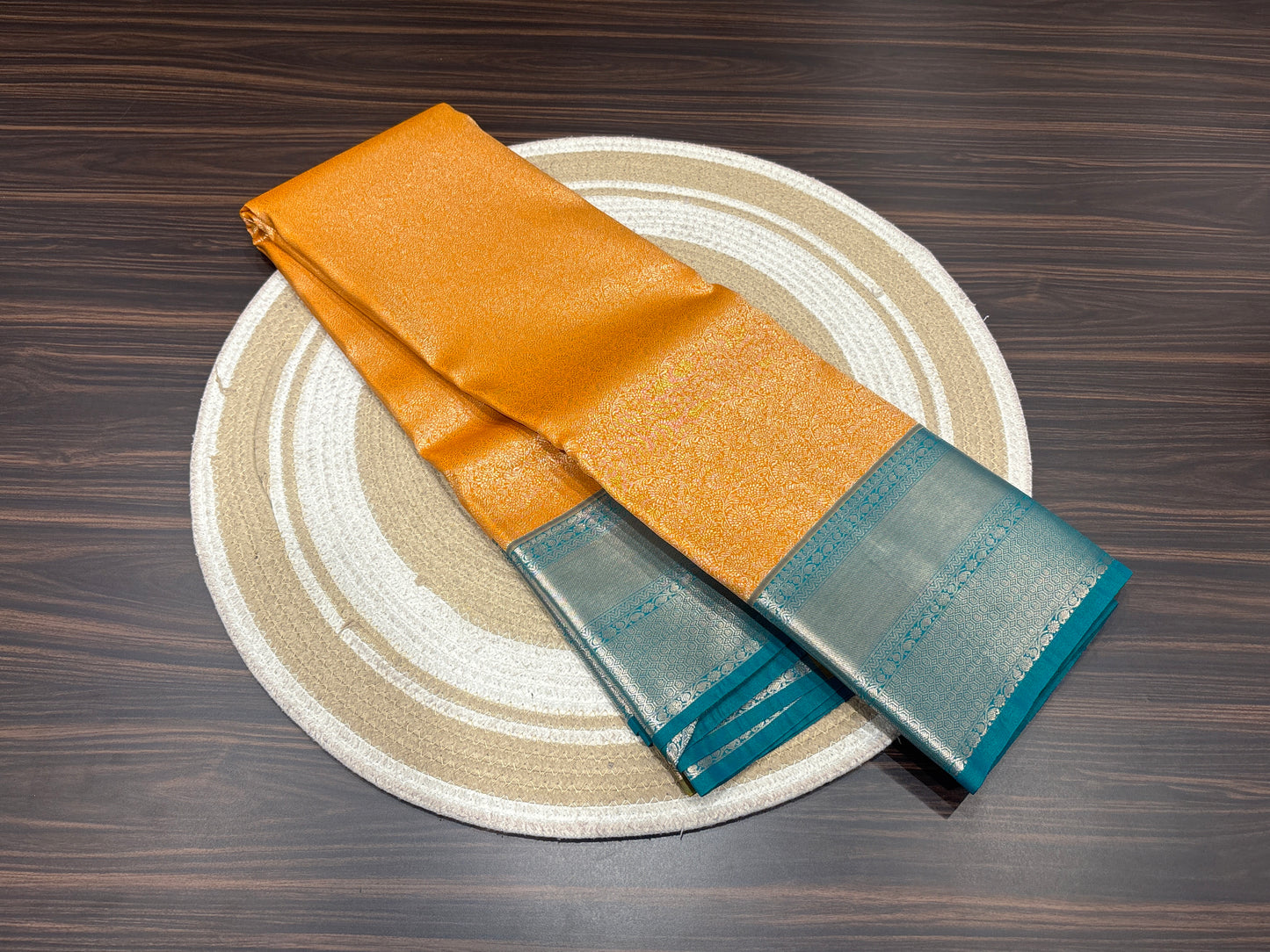 Semi Kanchipuram silk