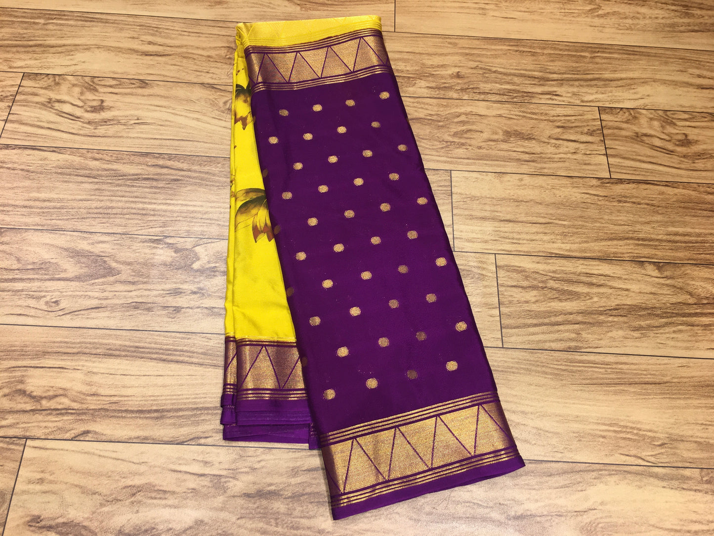 Semi Mysore Crape Silk