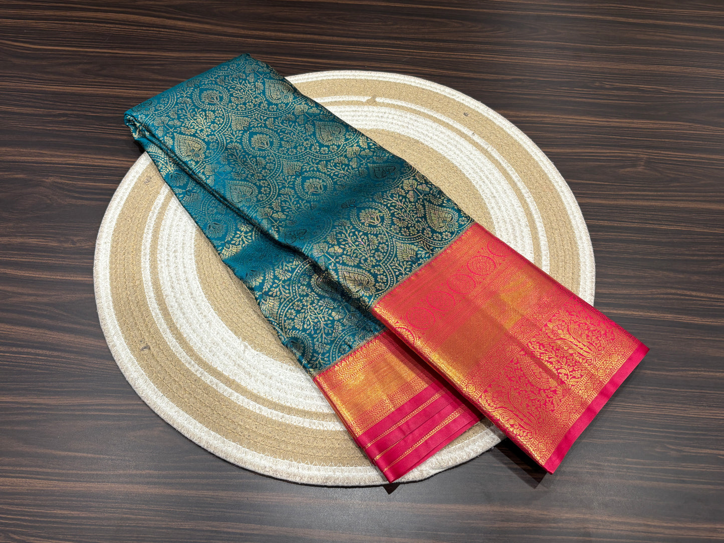 Semi Kanchipuram silk
