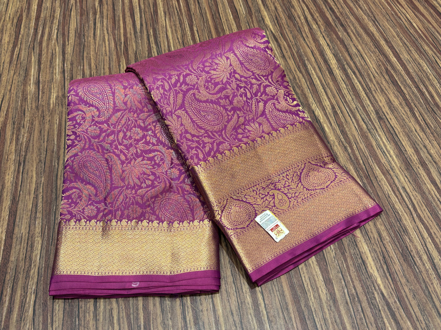 Pure Kanchipuram Broced Silk