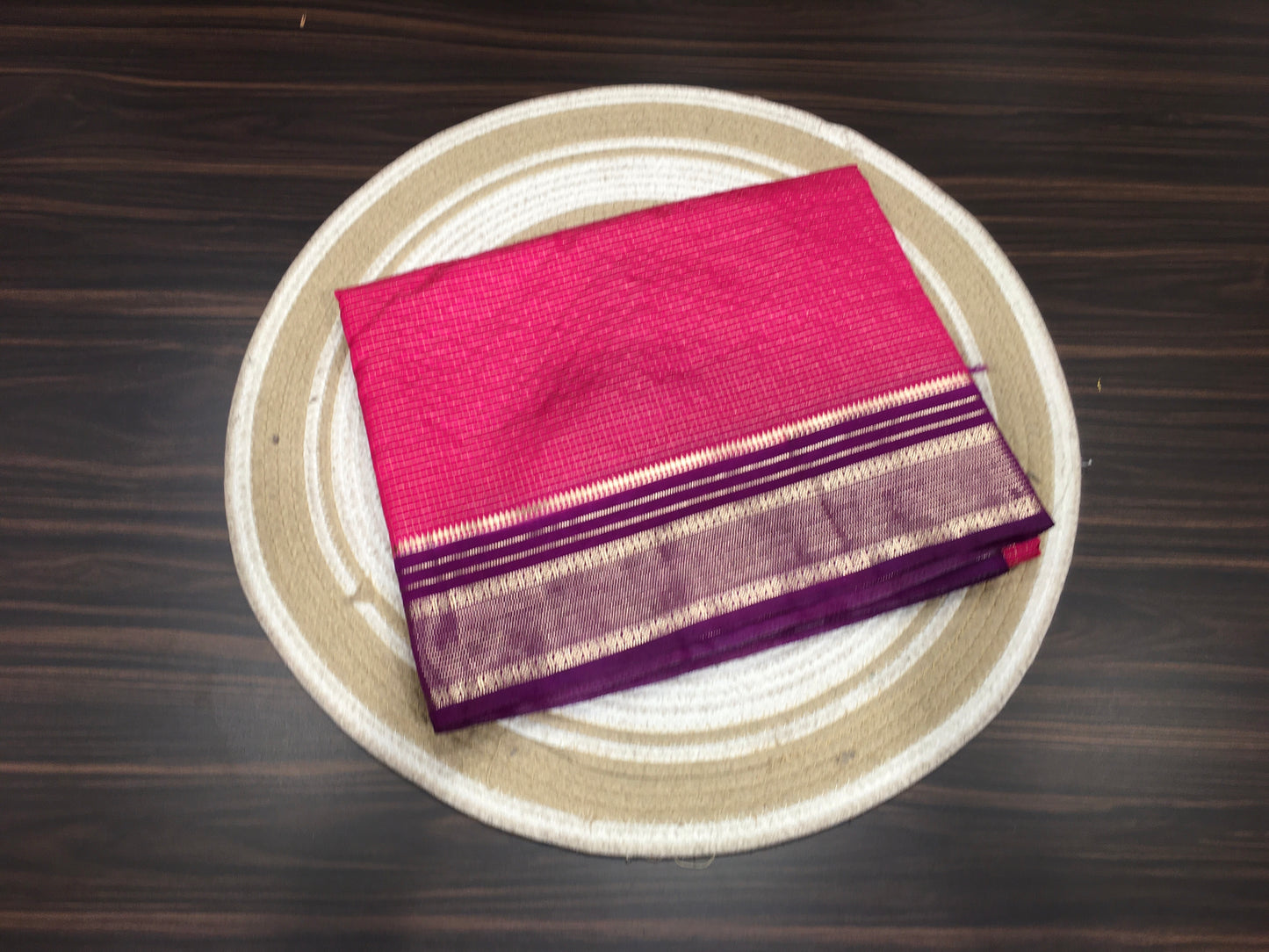 Moonga Crape Saree