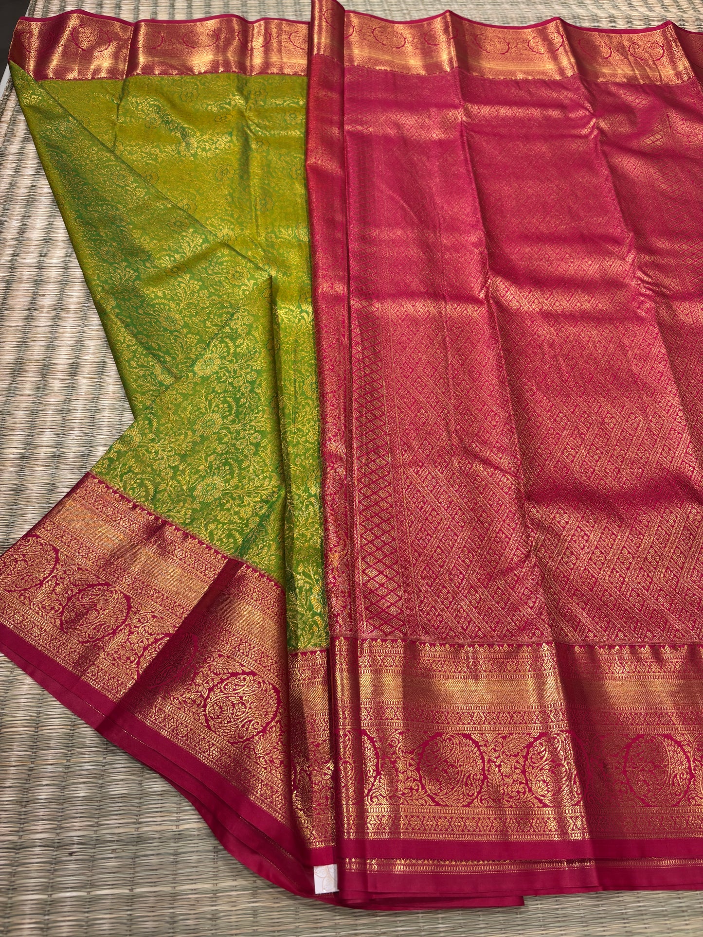 Semi Kanchipuram silk