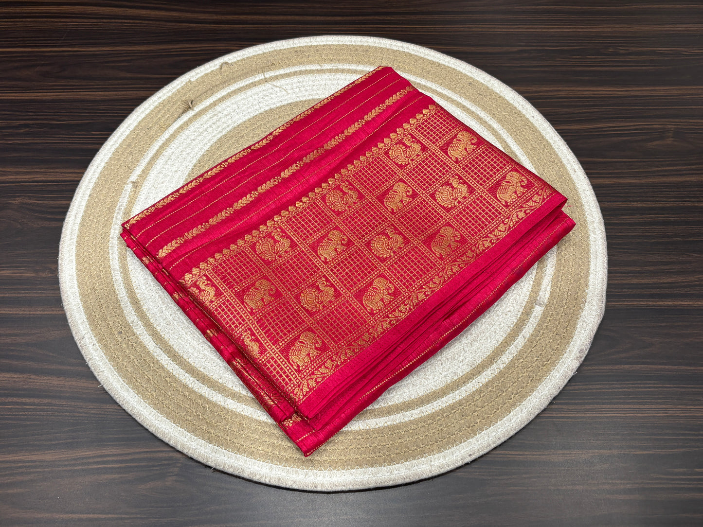 Mulberry silk saree