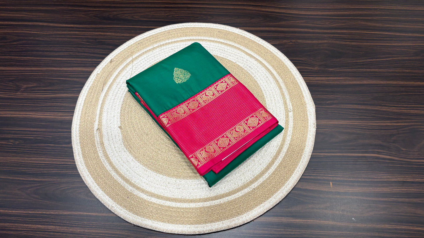 Semi Kanchipuram silk