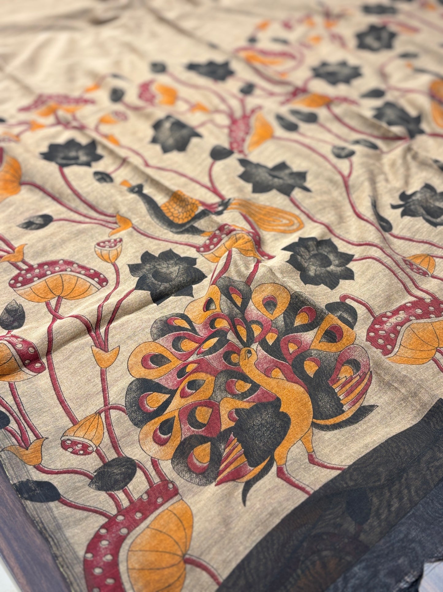 Kalamkari saree