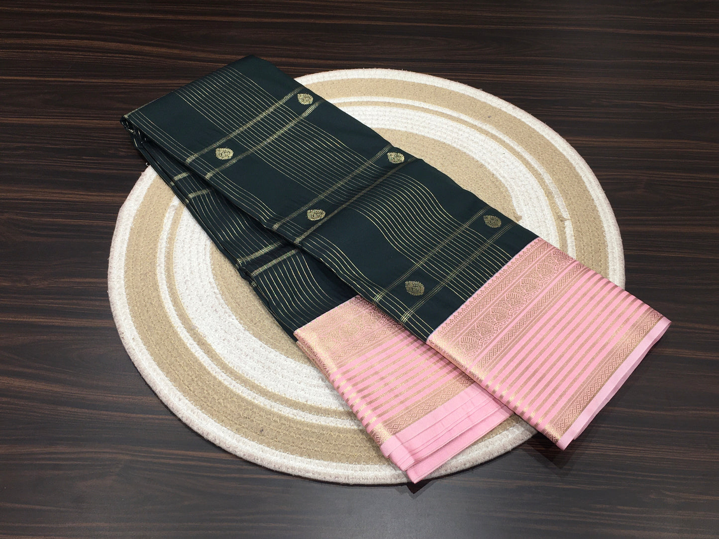 Semi Kanchipuram silk
