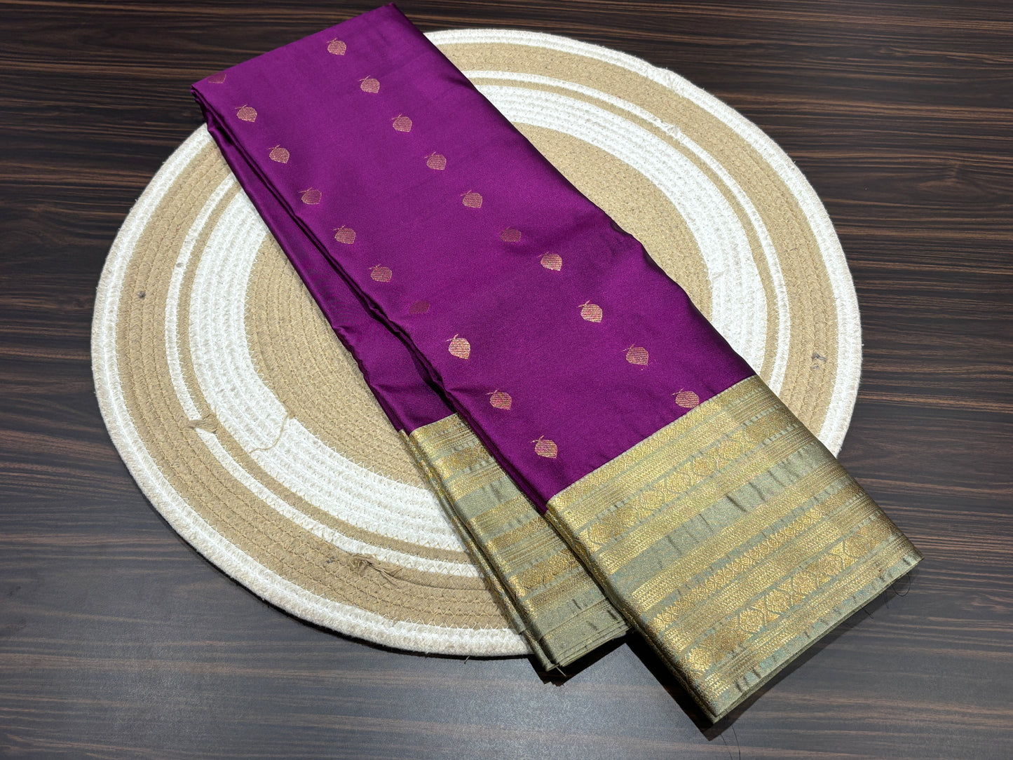 Semi Kanchipuram silk