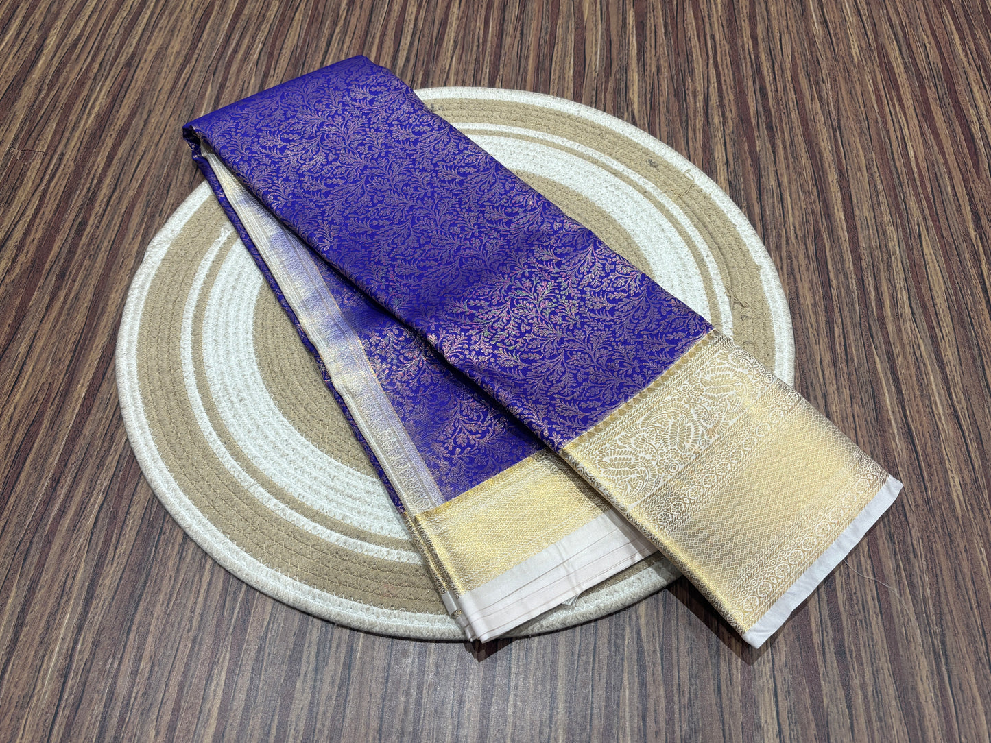 Semi Kanchipuram silk