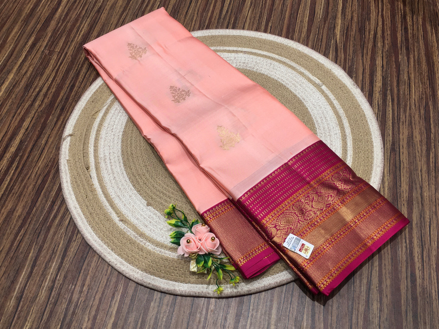 Pure Kanchipuram silk