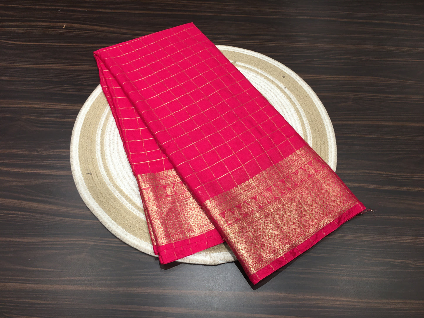 Semi Mysore Crape Silk
