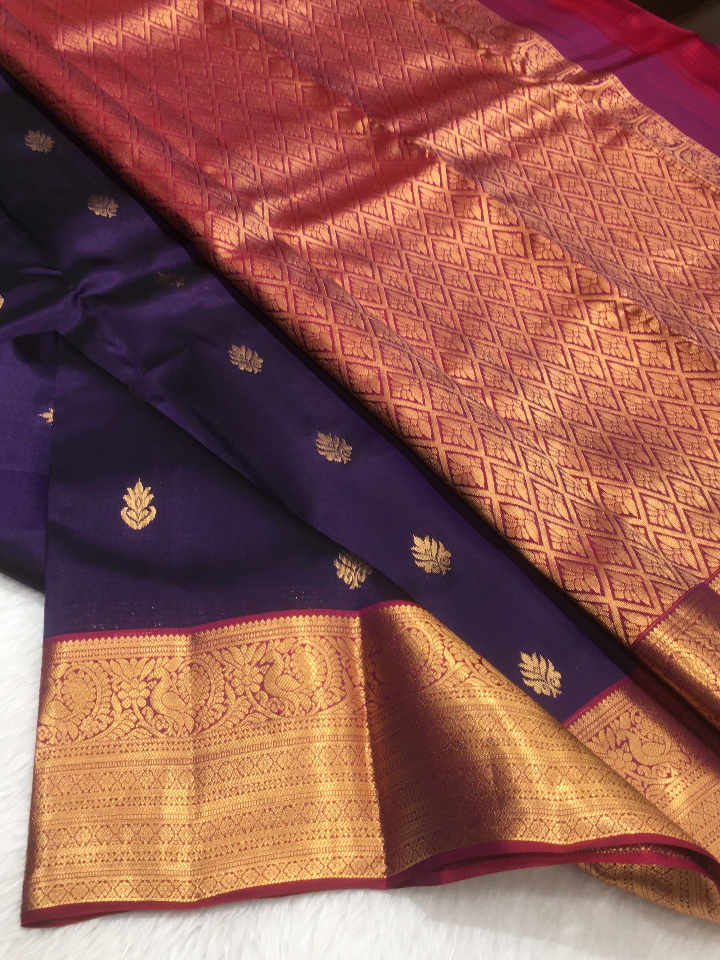 Pure Kanchipuram silk