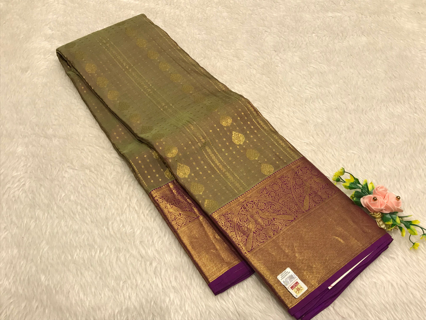 Pure Kanchipuram silk