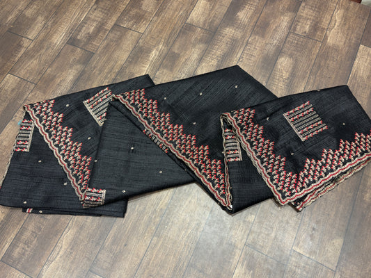 Soft tussar saree