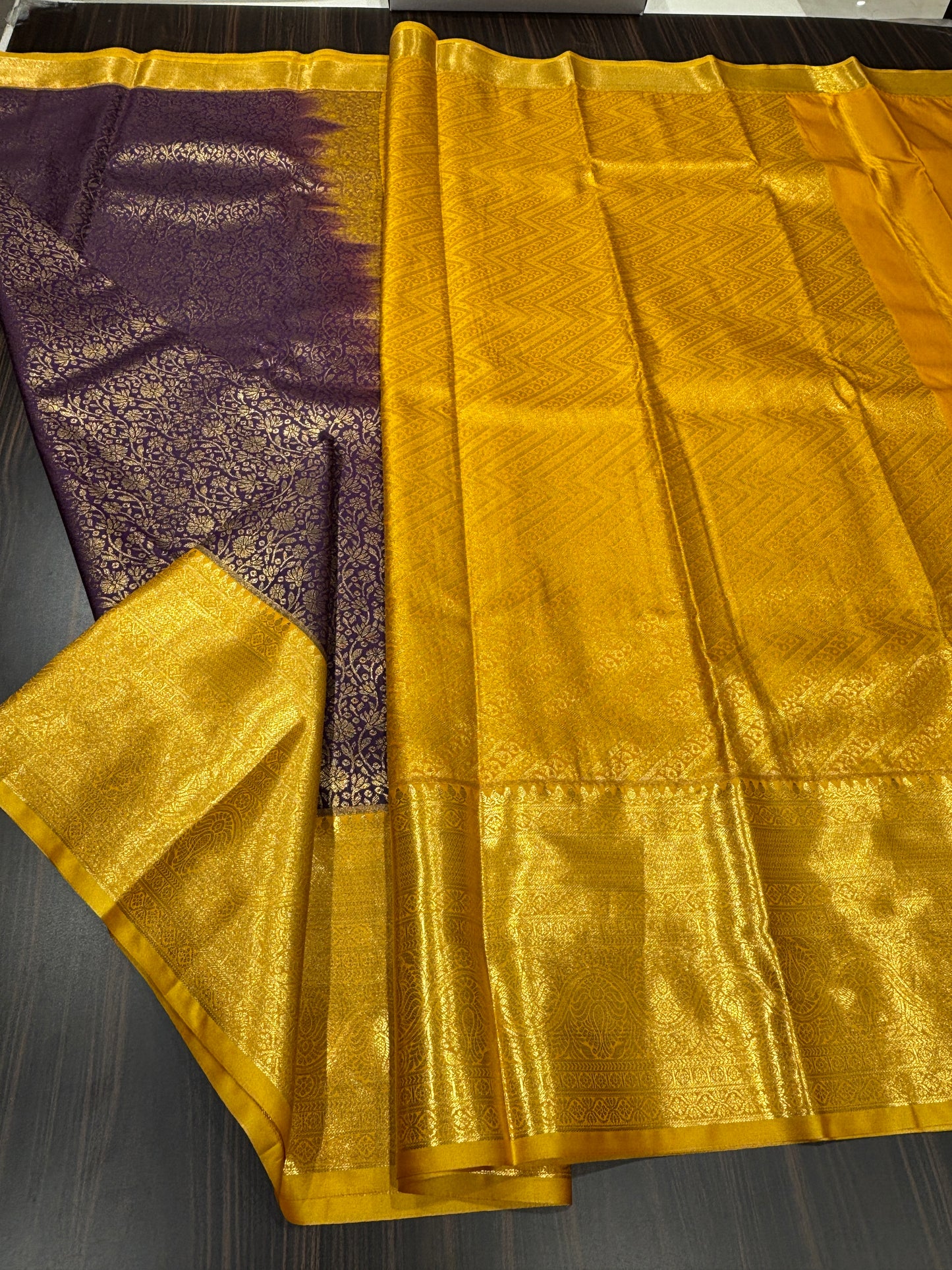 Semi Kanchipuram silk