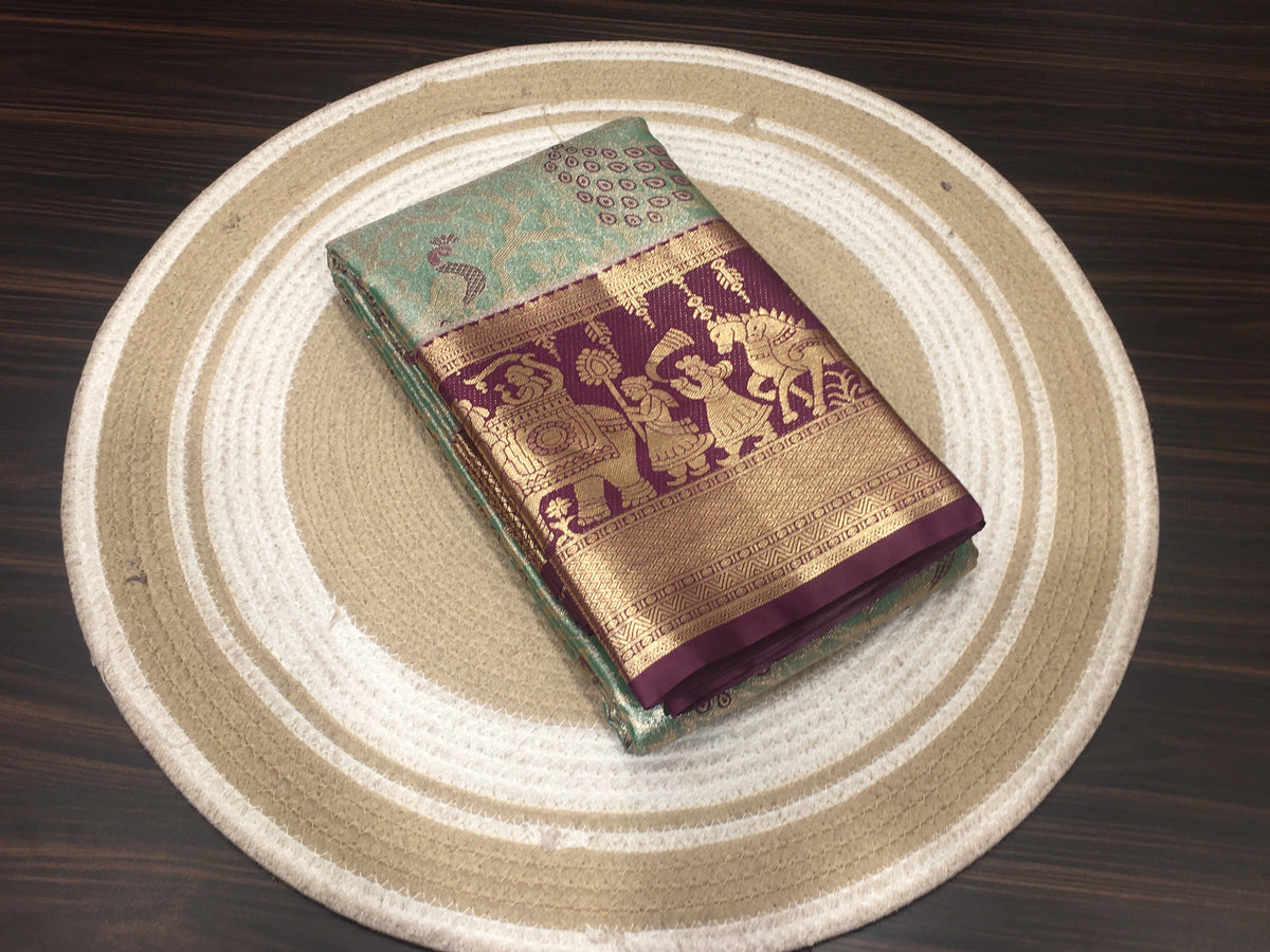 Semi Kanchipuram Tissue