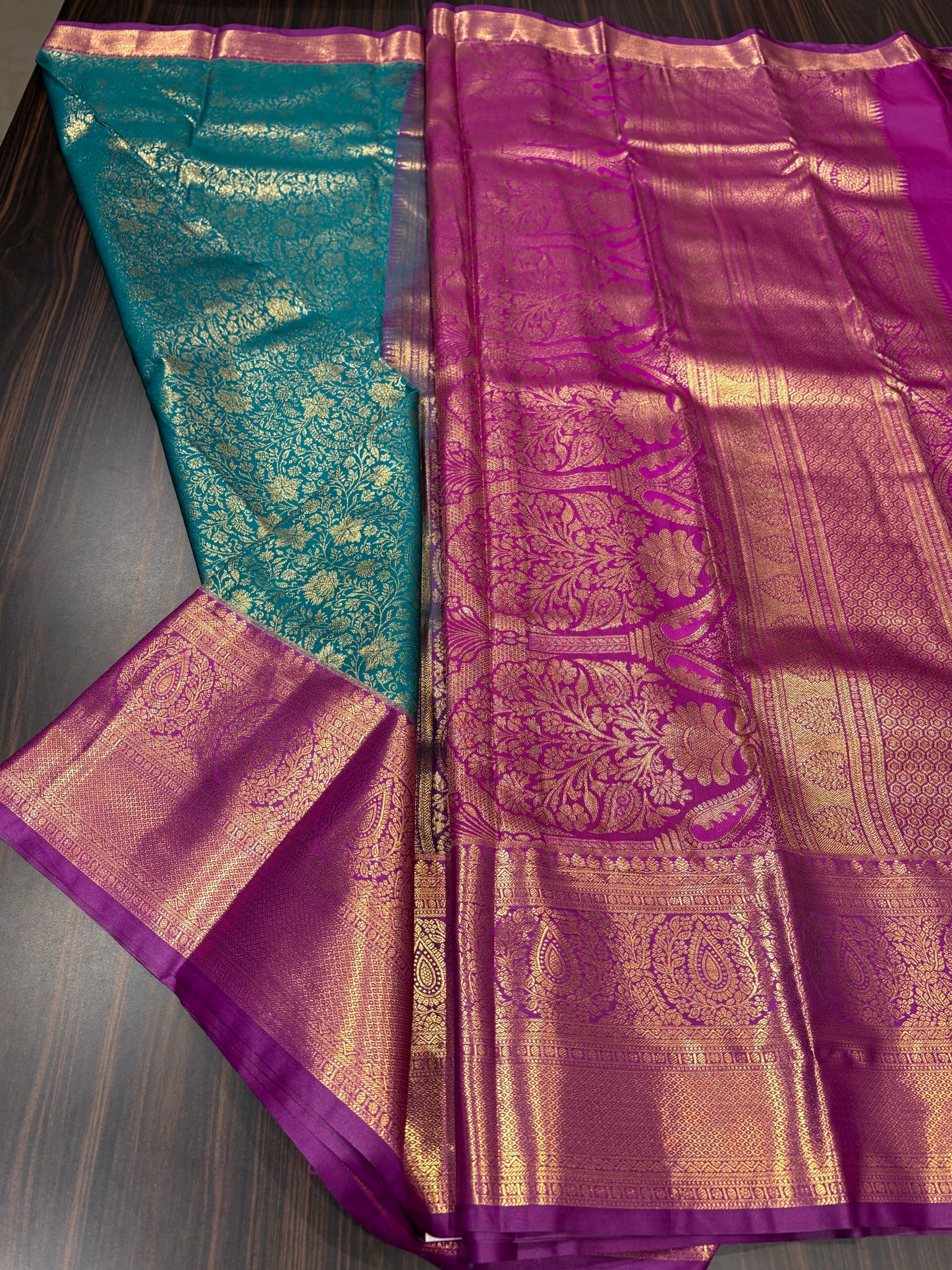Semi Kanchipuram silk