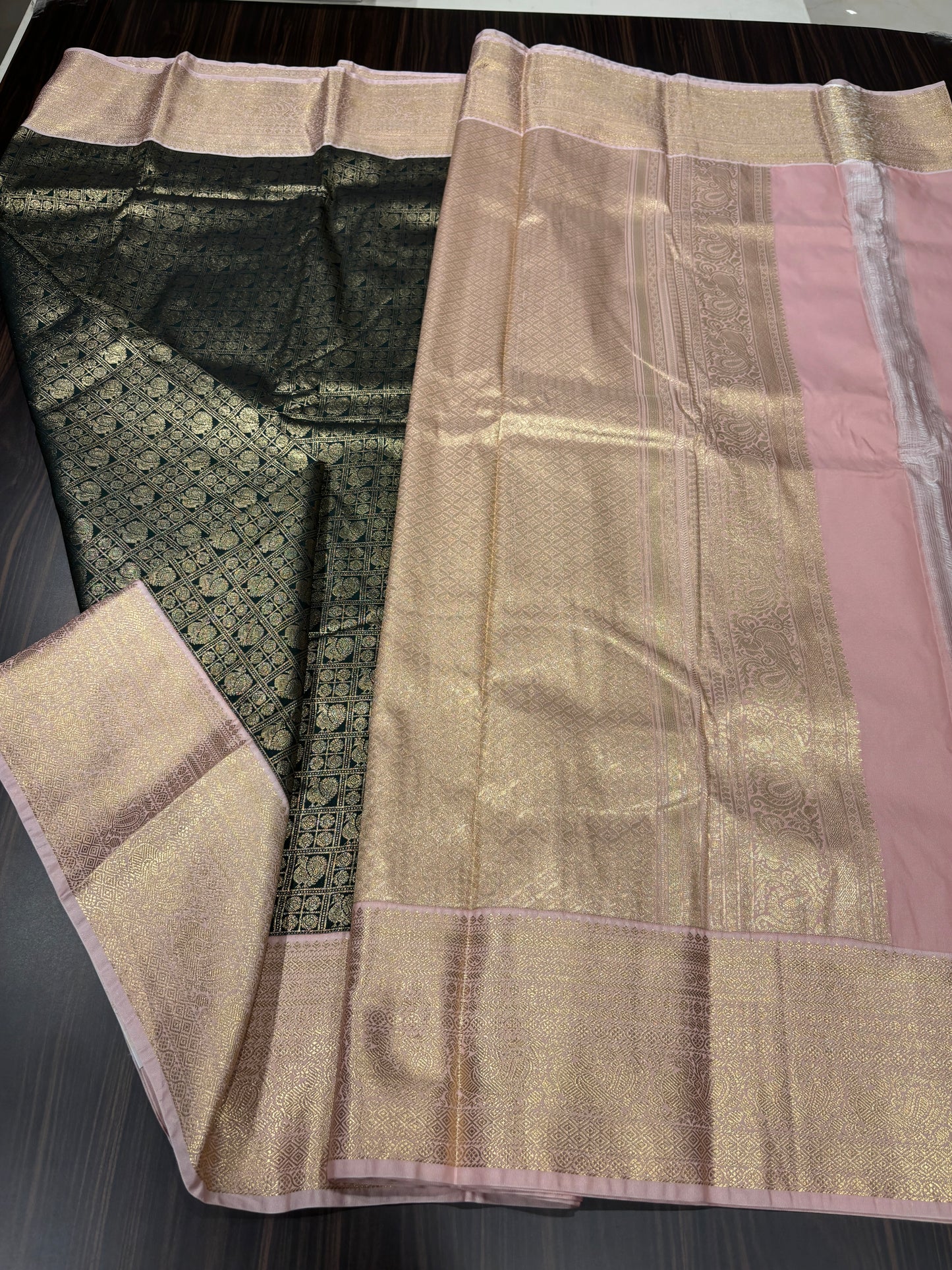 Semi Kanchipuram silk