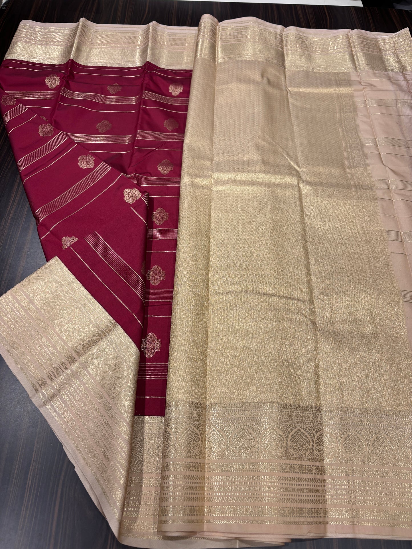 Semi Kanchipuram silk