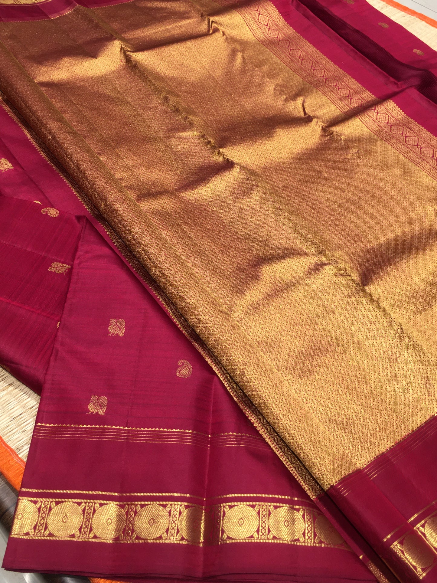 Pure Kanchipuram silk
